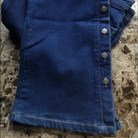 Together Jeans with Button Detail on each pant leg 12 Regular - Picture 1 of 4